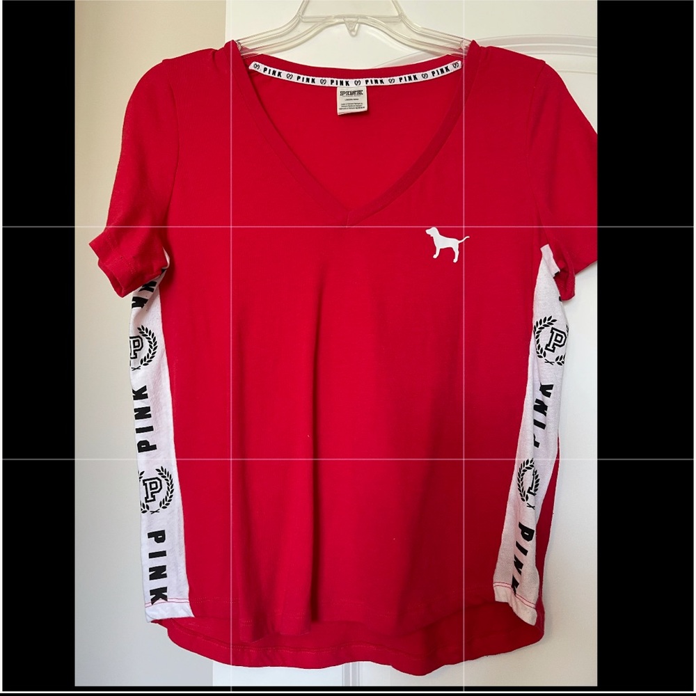 Victoria’s Secret Pink Red T-shirt size Large